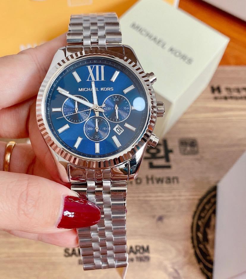Michael Kors Lexington Chronograph Navy Mk8280  WatchMarkazpk  Watches  in Pakistan  Rolex Watches price  Casio Watches in Pakistan  Ladies  Watches  Rado Watches price in Pakistan