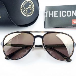 RAY-BAN CHROMANCE POLARIZED GRADIENT MIRROR RB4320CH 7106B 58