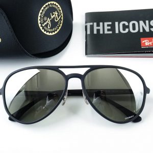 RAY-BAN CHROMANCE POLARIZED SILVER GRADIENT MIRROR RB4320CH 601S5J 58